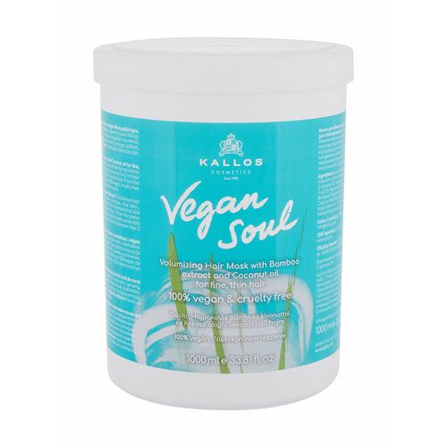 Maska na vlasy Kallos Cosmetics Vegan Soul Volumizing 1000 ml