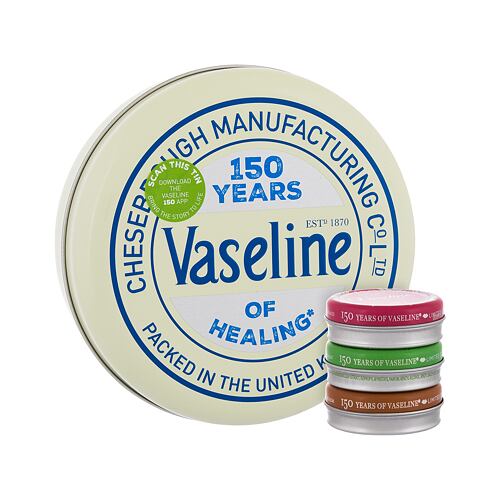 Balzám na rty Vaseline Lip Therapy 150 Years 20 g Aloe Vera Kazeta