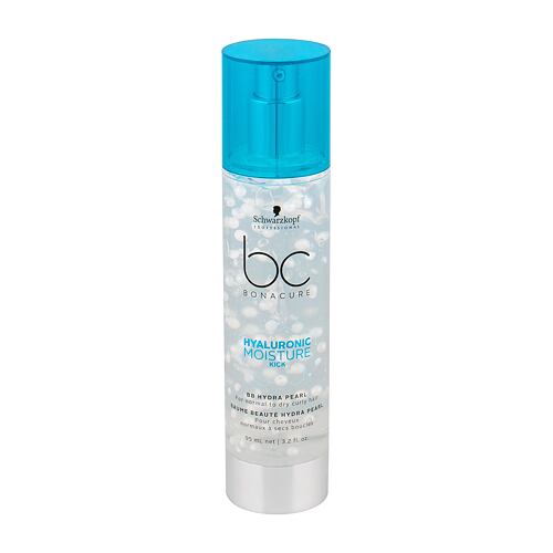 Bezoplachová péče Schwarzkopf Professional BC Bonacure Moisture Kick Hyaluronic BB Hydra Pearl Balm 95 ml poškozený flakon