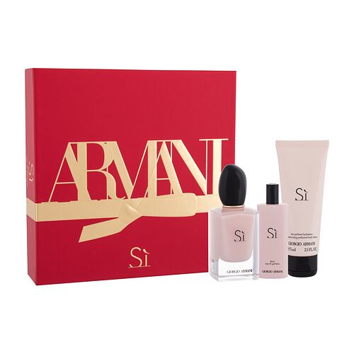 Parfémovaná voda Giorgio Armani Sì Fiori 50 ml poškozená krabička Kazeta