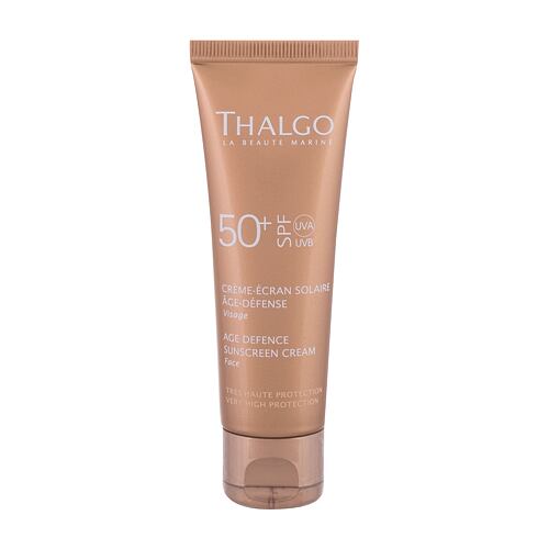 Opalovací přípravek na obličej Thalgo Age Defence Sunscreen SPF50+ 50 ml