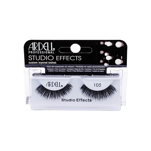 Umělé řasy Ardell Studio Effects 105 1 ks Black poškozená krabička