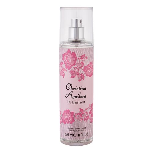 Tělový sprej Christina Aguilera Definition 236 ml poškozená krabička