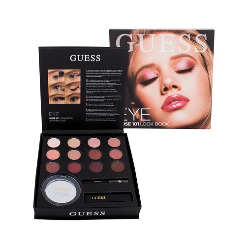 Oční stín GUESS Look Book Eye 13,92 g 101 Rose Kazeta