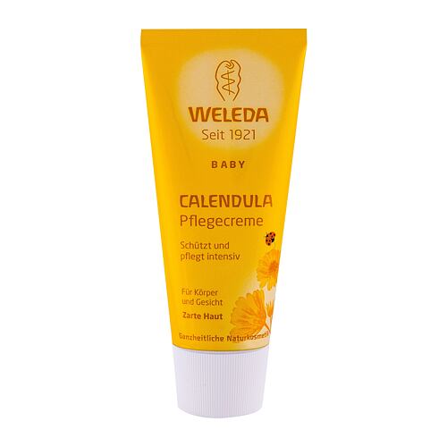 Tělový krém Weleda Baby Calendula Body Cream 75 ml poškozená krabička