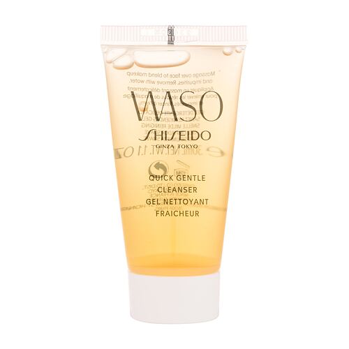 Čisticí gel Shiseido Waso Quick Gentle Cleanser 30 ml poškozená krabička