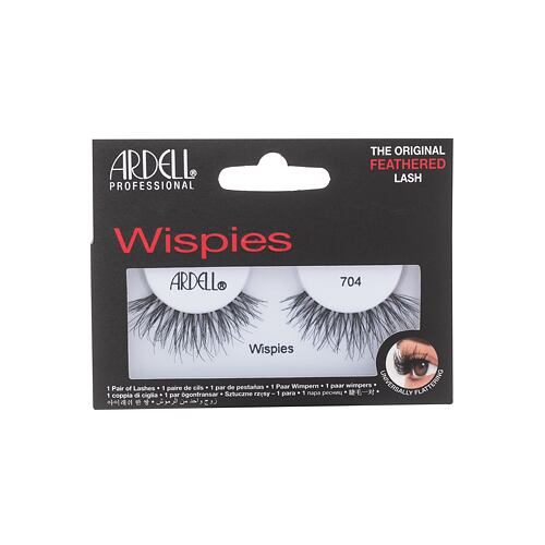 Umělé řasy Ardell Wispies 704 1 ks Black