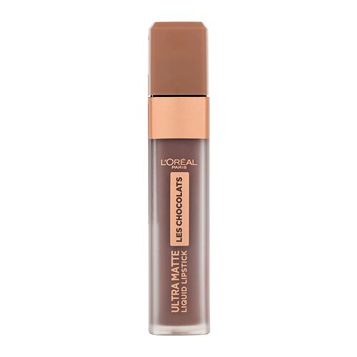 Rtěnka L'Oréal Paris Les Chocolats Ultra Matte 7,6 ml 852 Box Of Chocolates