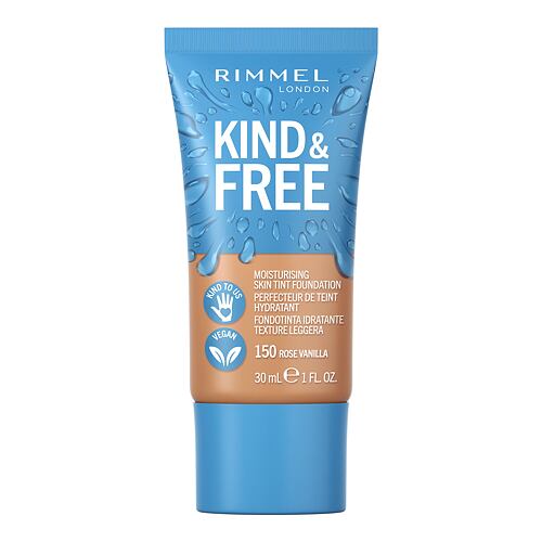 Make-up Rimmel London Kind & Free Skin Tint Foundation 30 ml 150 Rose Vanilla