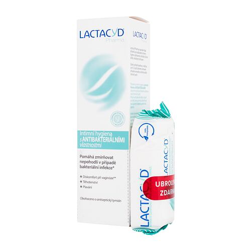 Intimní hygiena Lactacyd Pharma Antibacterial 250 ml poškozená krabička Kazeta