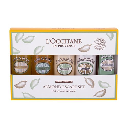 Sprchový olej L'Occitane Almond (Amande) 75 ml poškozená krabička Kazeta