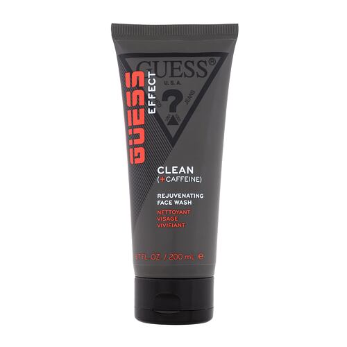 Čisticí gel GUESS Grooming Effect Rejuvenating Face Wash 200 ml