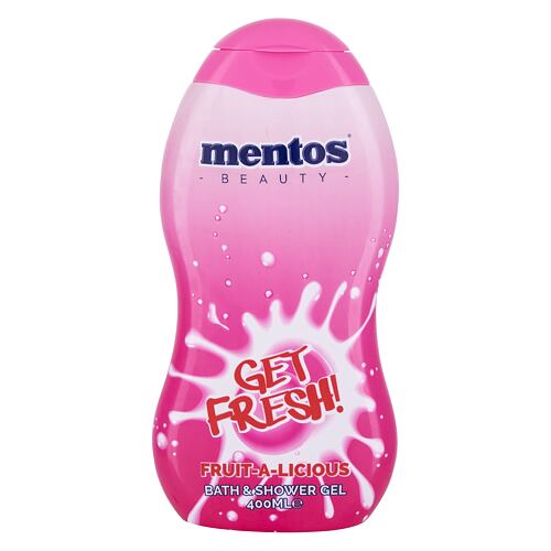 Sprchový gel Mentos Get Fresh! Fruit-A-Licious 400 ml poškozený flakon