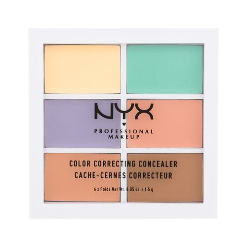Konturovací paletka NYX Professional Makeup Color Correcting Concealer 9 g Multicolor