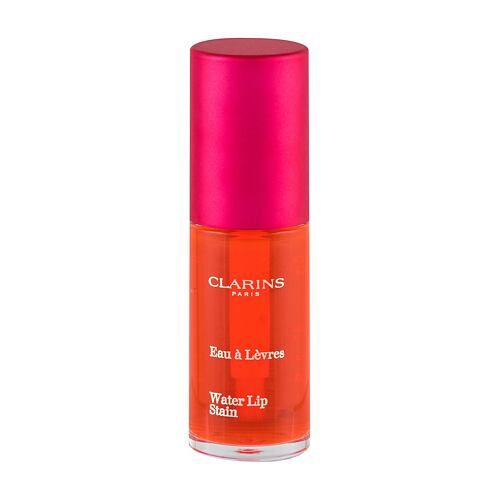 Lesk na rty Clarins Water Lip Stain 7 ml 01 Rose Water poškozená krabička