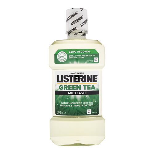 Ústní voda Listerine Green Tea Mild Taste Mouthwash 500 ml