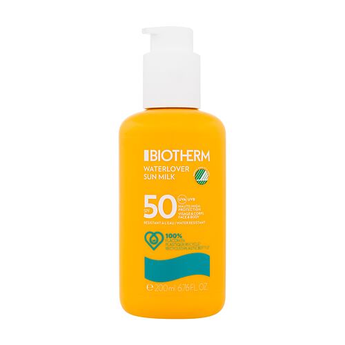 Opalovací přípravek na tělo Biotherm Waterlover Sun Milk SPF50 200 ml