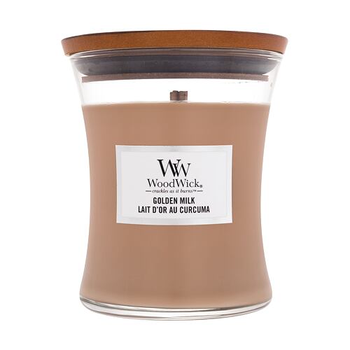 Vonná svíčka WoodWick Golden Milk Garden Oasis 275 g