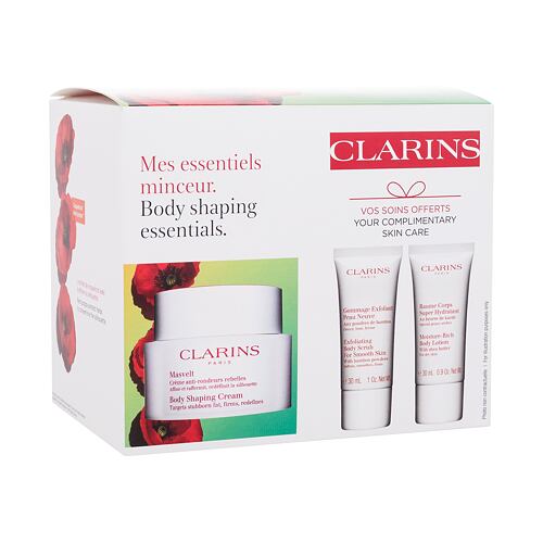 Tělový krém Clarins Body Shaping Essentials 200 ml Kazeta