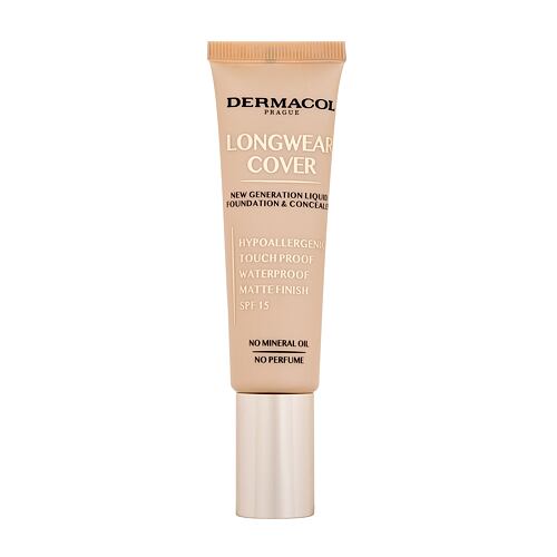 Make-up Dermacol Longwear Cover SPF15 30 ml Bronze