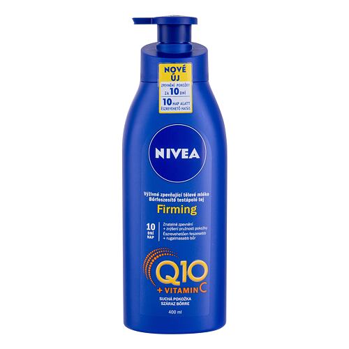 Tělové mléko Nivea Q10 + Vitamin C Firming 400 ml poškozený flakon