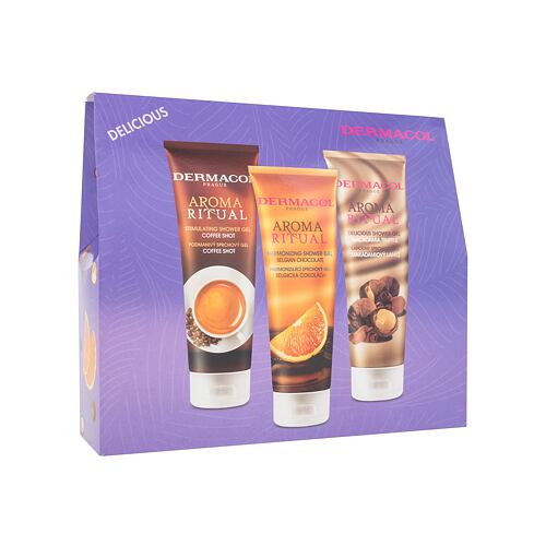 Sprchový gel Dermacol Aroma Ritual 250 ml poškozený flakon Kazeta