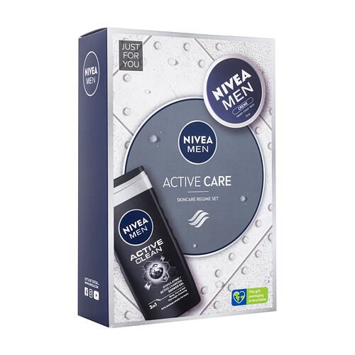Sprchový gel Nivea Men Active Care 250 ml poškozená krabička Kazeta