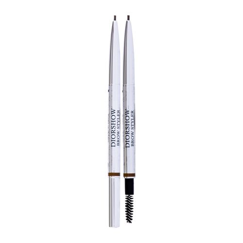 Tužka na obočí Dior Diorshow Ultra-Fine 0,09 g 003 Auburn poškozená krabička