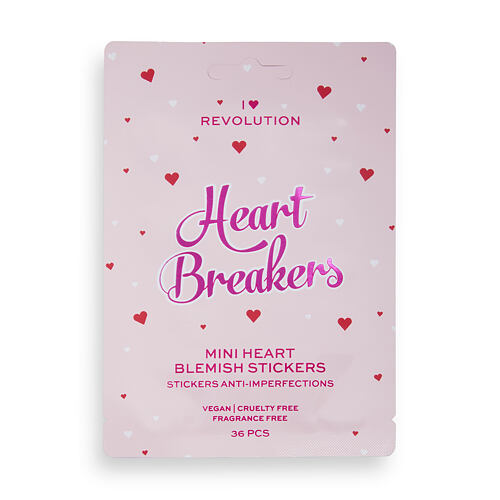 Lokální péče I Heart Revolution Heartbreakers Mini Blemish Stickers 36 ks