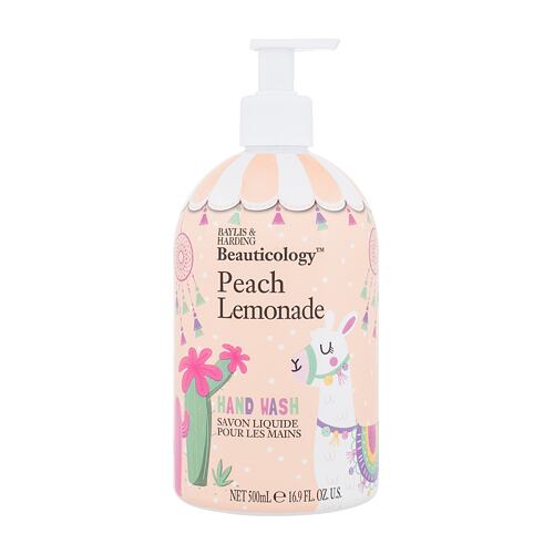 Tekuté mýdlo Baylis & Harding Beauticology™ Peach Lemonade 500 ml poškozený flakon