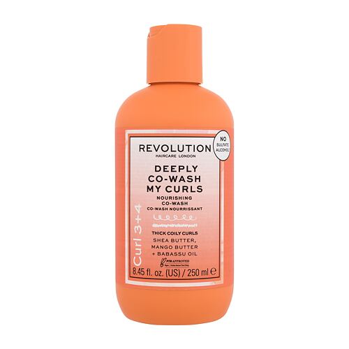 Šampon Revolution Haircare London Curl 3+4 Deeply Co-Wash My Curls Nourishing Co-Wash 250 ml