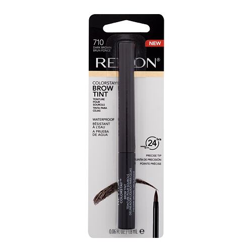 Gel a pomáda na obočí Revlon Colorstay Brow Tint 1,8 ml 710 Dark Brown