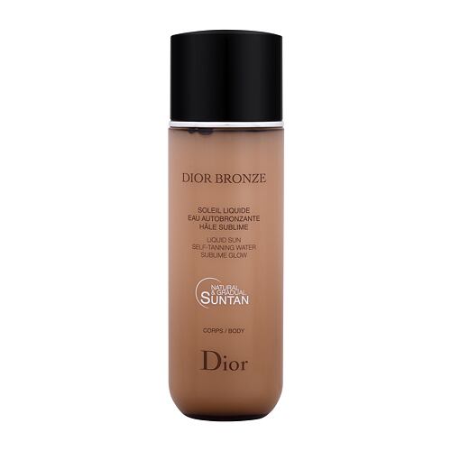 Samoopalovací přípravek Dior Bronze Liquid Sun Self-Tanning Water Sublime Glow 100 ml