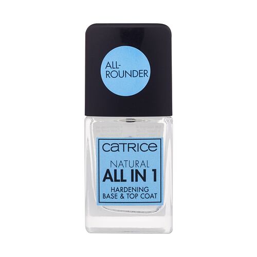 Péče o nehty Catrice Natural All In 1 Hardening Base & Top Coat 10,5 ml