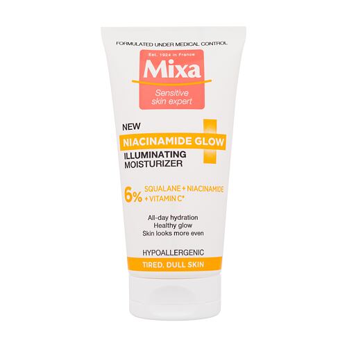 Denní pleťový krém Mixa Niacinamide Glow Illuminating Moisturizer 50 ml poškozená krabička
