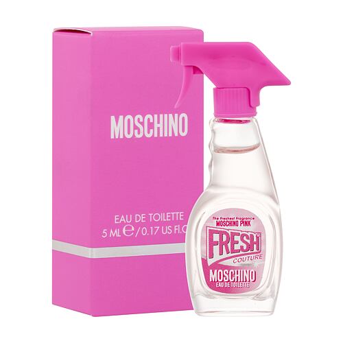 Toaletní voda Moschino Fresh Couture Pink 5 ml poškozená krabička