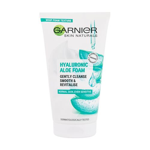 Čisticí pěna Garnier Skin Naturals Hyaluronic Aloe Foam 150 ml poškozený obal