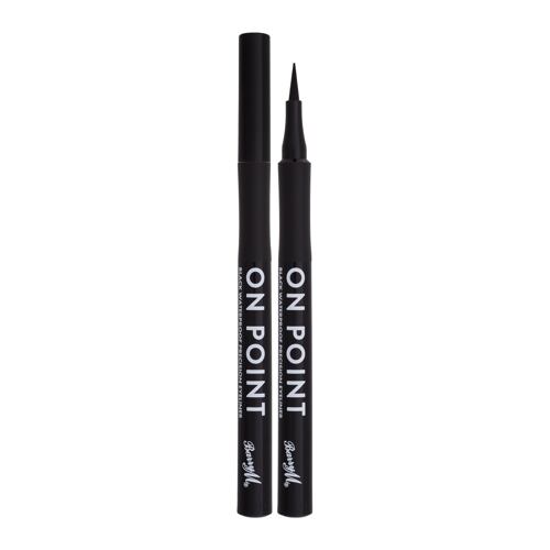 Oční linka Barry M On Point Black Waterproof Precision Eyeliner 1 ml Black