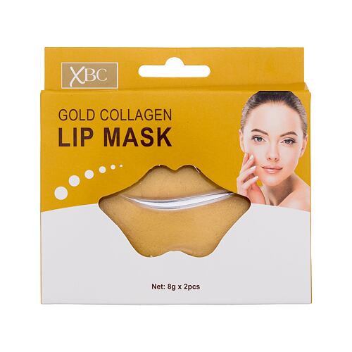 Pleťová maska Xpel Gold Collagen Lip Mask 2 ks