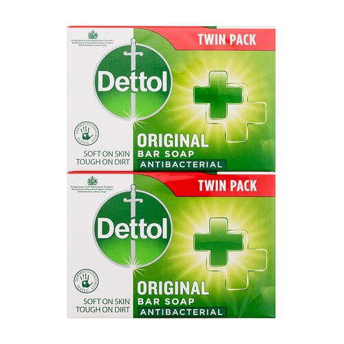 Tuhé mýdlo Dettol Antibacterial Original 2X100 g