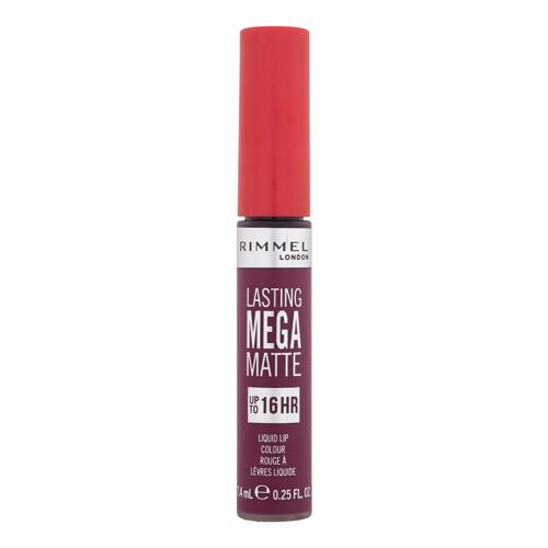 Rtěnka Rimmel London Lasting Mega Matte Liquid Lip Colour 7,4 ml Rock Me Purple