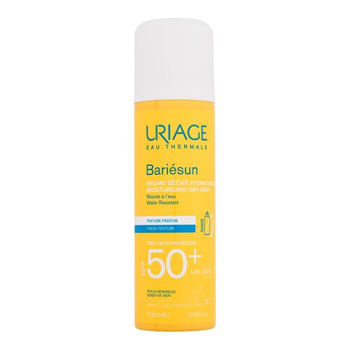 Opalovací přípravek na tělo Uriage Bariésun Moisturizing Dry Mist SPF50+ 200 ml