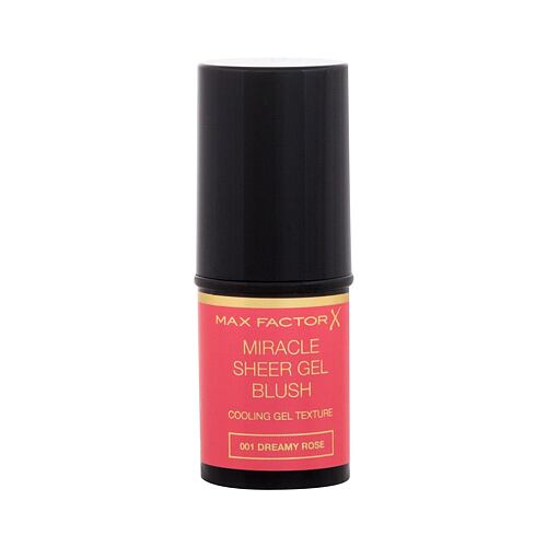 Tvářenka Max Factor Miracle Sheer 8 g 001 Dreamy Rose poškozený obal