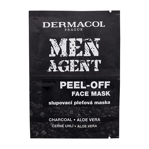 Pleťová maska Dermacol Men Agent Peel-Off  Face Mask 2x7,5 ml