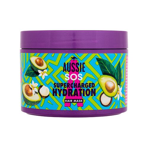 Maska na vlasy Aussie SOS Supercharged Hydration Hair Mask 450 ml