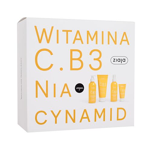 Tělový balzám Ziaja Vitamin C.B3 Niacinamide 200 ml Kazeta