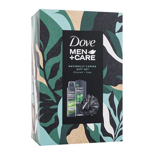 Antiperspirant Dove Men + Care Naturally Caring Gift Set 150 ml poškozená krabička Kazeta