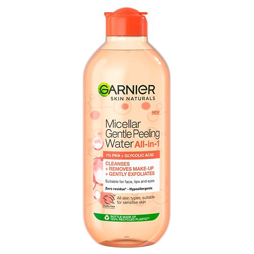 Micelární voda Garnier Skin Naturals Micellar Gentle Peeling Water 400 ml
