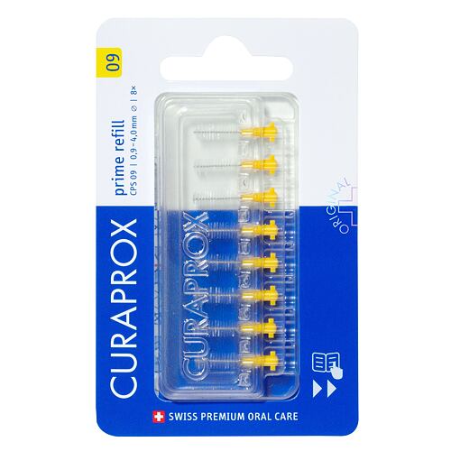 Mezizubní kartáček Curaprox CPS 09 Prime Refill 0,9 - 4,0 mm 8 ks