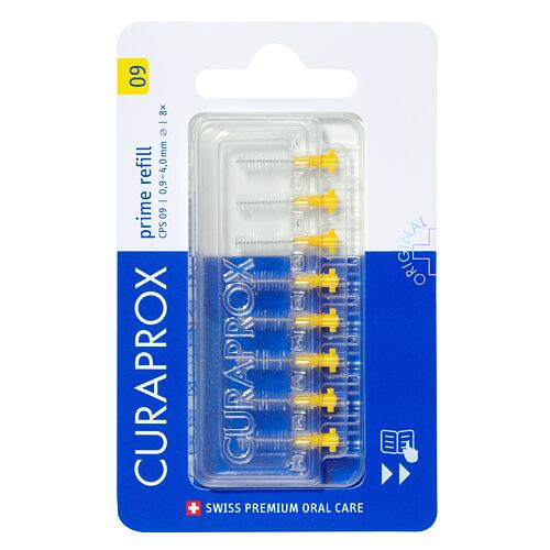 Mezizubní kartáček Curaprox CPS 09 Prime Refill 0,9 - 4,0 mm 8 ks